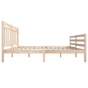 Rama łóżka, lite drewno, 150x200 cm, 5FT, King Size
