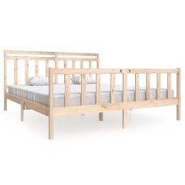 Rama łóżka, lite drewno, 180x200 cm, 6FT, Super King