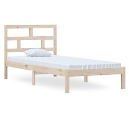 Rama łóżka, lite drewno sosnowe, 100 x 200 cm