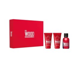 Zestaw Perfum dla Kobiet Dsquared2 Red Wood (3 pcs)