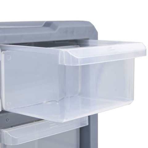 Organizery z 12 szufladkami, 2 szt, 26,5x16x26 cm Organizery z 12 szufladkami, 2 szt, 26,5x16x26 cm