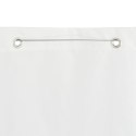 Parawan balkonowy, biały, 120x240 cm, tkanina Oxford