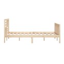 Rama łóżka, lite drewno, 180x200 cm, Super King