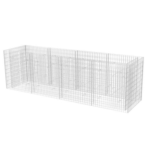 Podwyższona donica, ze stali 360 x 90 x 100 cm Podwyższona donica, ze stali 360 x 90 x 100 cm