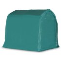 Namiot garażowy z PVC, 1,6 x 2,4 m, zielony