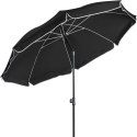 STILISTA Parasol ogrodowy, 2 m, antracyt