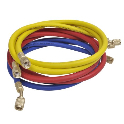 Jednostopniowa pompa próżniowa z rozdzielaczem na 2 mierniki