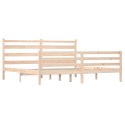 Rama łóżka, lite drewno sosnowe, 200x200 cm