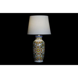 Lampa stołowa DKD Home Decor Ceramika Płótno Biały (34 x 34 x 67 cm)