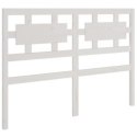 Rama łóżka, biała, lite drewno, 180x200 cm, Super King