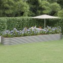 Donica ogrodowa z malowanej proszkowo stali, 584x140x68 cm