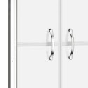 Drzwi prysznicowe, szkło częściowo mrożone, ESG, 86x190 cm