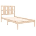 Rama łóżka, lite drewno sosnowe, 100x200 cm