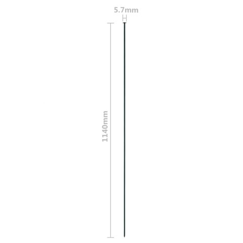 Ogrodzenie do stawu, 115 x 79 cm, zielone
