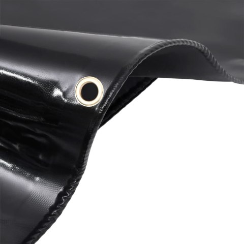 Plandeka 650 g/m², 3 x 3 m, czarna