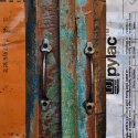 Szafka vintage z drewna odzyskanego z 2 szufladami, 2-drzwiowa