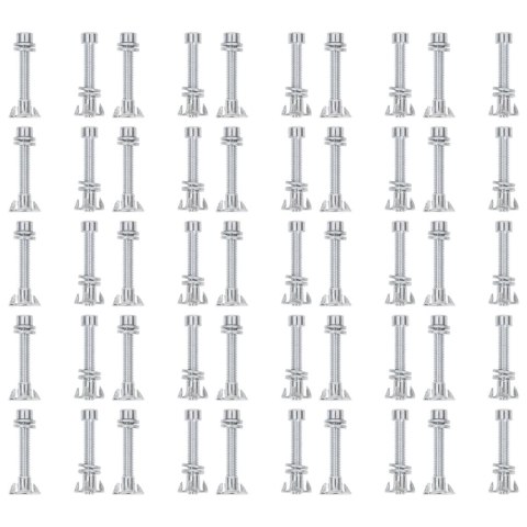 Kamienie wspinaczkowe z liną, 50 szt., kolorowe