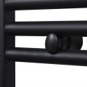 Grzejnik łazienkowy, wygięty 500 x 764 mm, czarny