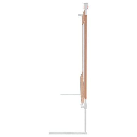 Barierka do łóżeczka dziecięcego, taupe, 200x25 cm, tkanina