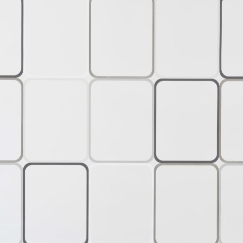 Roleta prysznicowa 160 x 240 cm, wzór w kwadraty