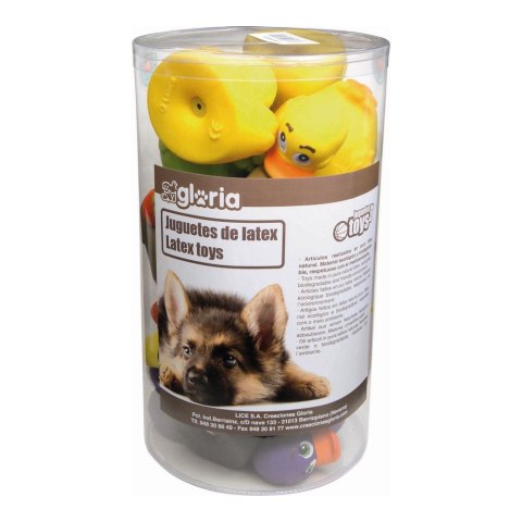Zabawka dla psów Gloria Kaczki Lateks syntetyczny (18 pcs) Zabawka dla psów Gloria Kaczki Lateks syntetyczny (18 pcs)