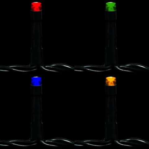 VOLTRONIC Łańcuch świąteczny 40 m, 400 LED, kolorowy