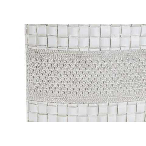 Wazon DKD Home Decor Biały Żywica Nowoczesny (30 x 10 x 45 cm)