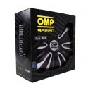 Kołpaki OMP Magnum Speed Czarny Srebrzysty 14" (4 uds)