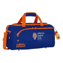 Torba sportowa Valencia Basket Niebieski Pomarańczowy (50 x 25 x 25 cm)