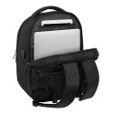 Plecak na laptopa i tableta z wyjściem USB Safta Business Czarny (31 x 45 x 23 cm)