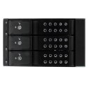 Rack Startech HSB3SATSASBA Czarny 3,5" Przenośny