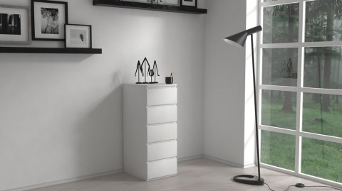 Komoda Malwa W5 BIAŁY