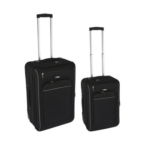 Komplet walizek PR World Zestaw podróżny Czarny