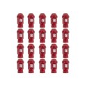 Set Nakrętki OMP 7075 Czerwony 20 uds M14 x 1,25