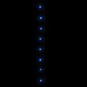 Sznur z 400 niebieskimi lampkami LED, 40 m, 8 efektów