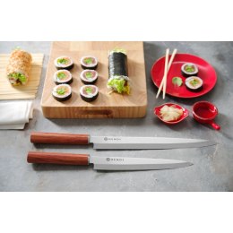 Nóż do sushi YANAGIBA ze stali nierdzewnej dł. 230 mm Titan East - Hendi 841426