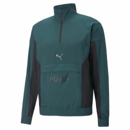 Bluza bez kaptura Męska Puma Fit Woven Training Kolor Zielony - L