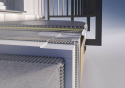 Profil aluminiowy balkonowy łukowy PRIAMY/FLEXI 2,5m szary RAL7035