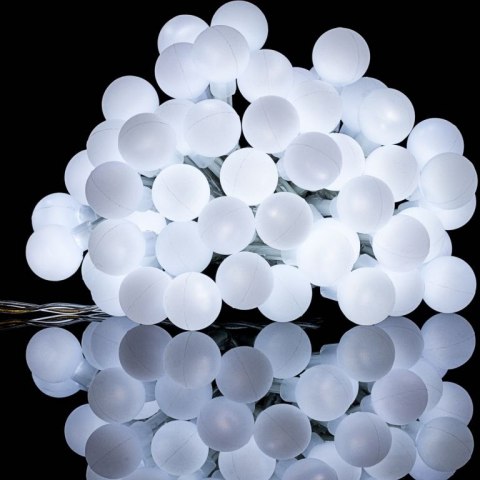 Imprezowe oświetlenie - 20m, 200LED, zimny biały, na baterie Imprezowe oświetlenie - 20m, 200LED, zimny biały, na baterie