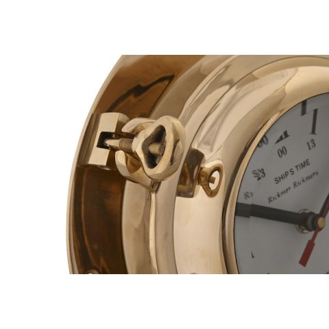 Zegar Ścienny DKD Home Decor Szkło Złoty Vintage Mosiądz (23 x 7 x 23 cm) Zegar Ścienny DKD Home Decor Szkło Złoty Vintage Mosiądz (23 x 7 x 23 cm)