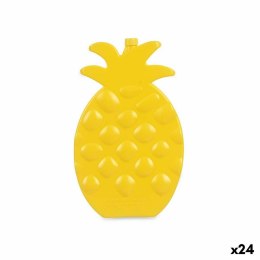 Schładzacz do Butelek Ananas Żółty Plastikowy (200 ml) (1,5 x 20 x 13 cm) (24 Sztuk)