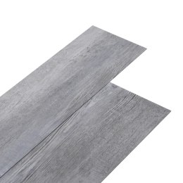 Panele podłogowe PVC, 5,02m², 2mm, samoprzylepne, matowy szary