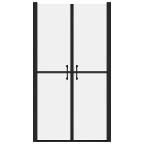 Drzwi prysznicowe, szkło mrożone, ESG, (73-76)x190 cm