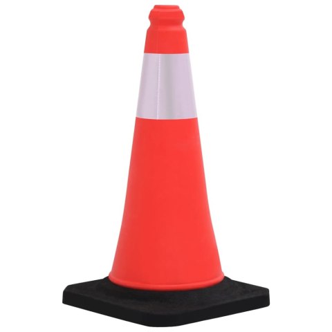 Odblaskowe pachołki drogowe, 4 szt., ciężkie podstawy, 50 cm Odblaskowe pachołki drogowe, 4 szt., ciężkie podstawy, 50 cm