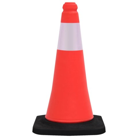 Odblaskowe pachołki drogowe, 4 szt., ciężkie podstawy, 50 cm Odblaskowe pachołki drogowe, 4 szt., ciężkie podstawy, 50 cm