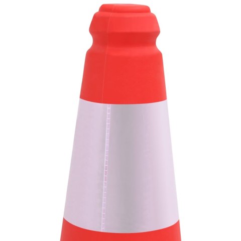 Odblaskowe pachołki drogowe, 4 szt., ciężkie podstawy, 50 cm Odblaskowe pachołki drogowe, 4 szt., ciężkie podstawy, 50 cm