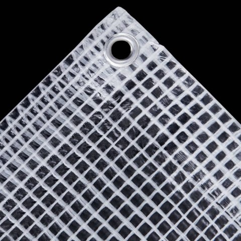 Plandeka Leno, 140 g/m², 6x12 m, biała