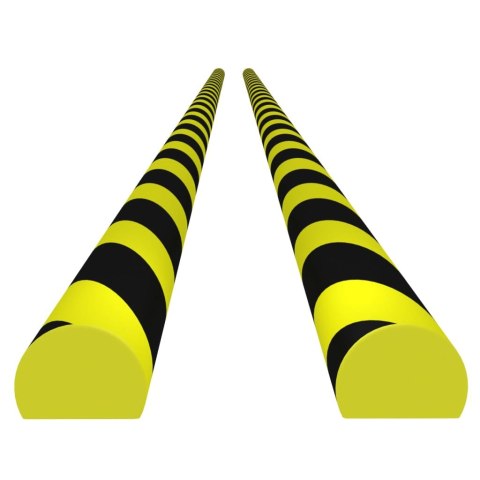 Ochraniacze na narożnik, 2 szt., żółto-czarne, 4x3x100 cm, PU Ochraniacze na narożnik, 2 szt., żółto-czarne, 4x3x100 cm, PU
