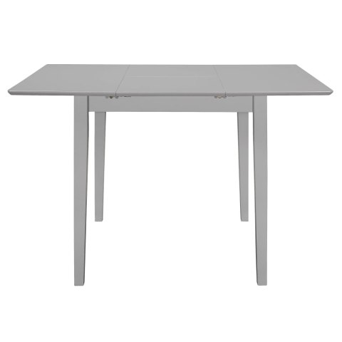 Rozsuwany stół jadalniany, szary, (80-120) x 80 x 74 cm, MDF Rozsuwany stół jadalniany, szary, (80-120) x 80 x 74 cm, MDF