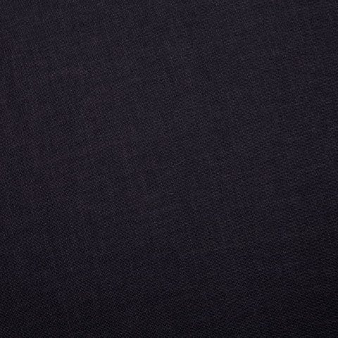 2-osobowa sofa tapicerowana tkaniną, czarna